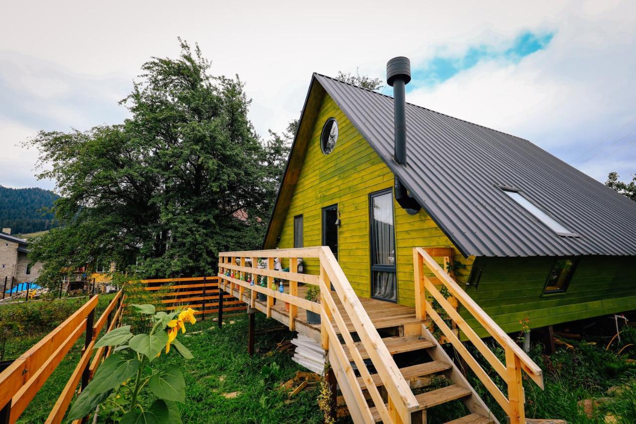Wooden Cottage "Green House" In Bakuriani Eksteriør bilde